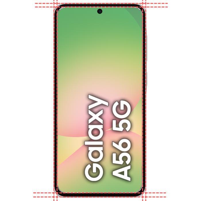 Tempered Glass - Phonillico® - Samsung Galaxy A56 5G - Pack of 4 - Scratch Resistant - Transparent