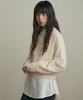 Lingseoul Whole Garment Volume Knit-Cream