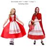Hood Riding Roleplaying Costume Fairy Tale Princess Cosplay Party Halloween