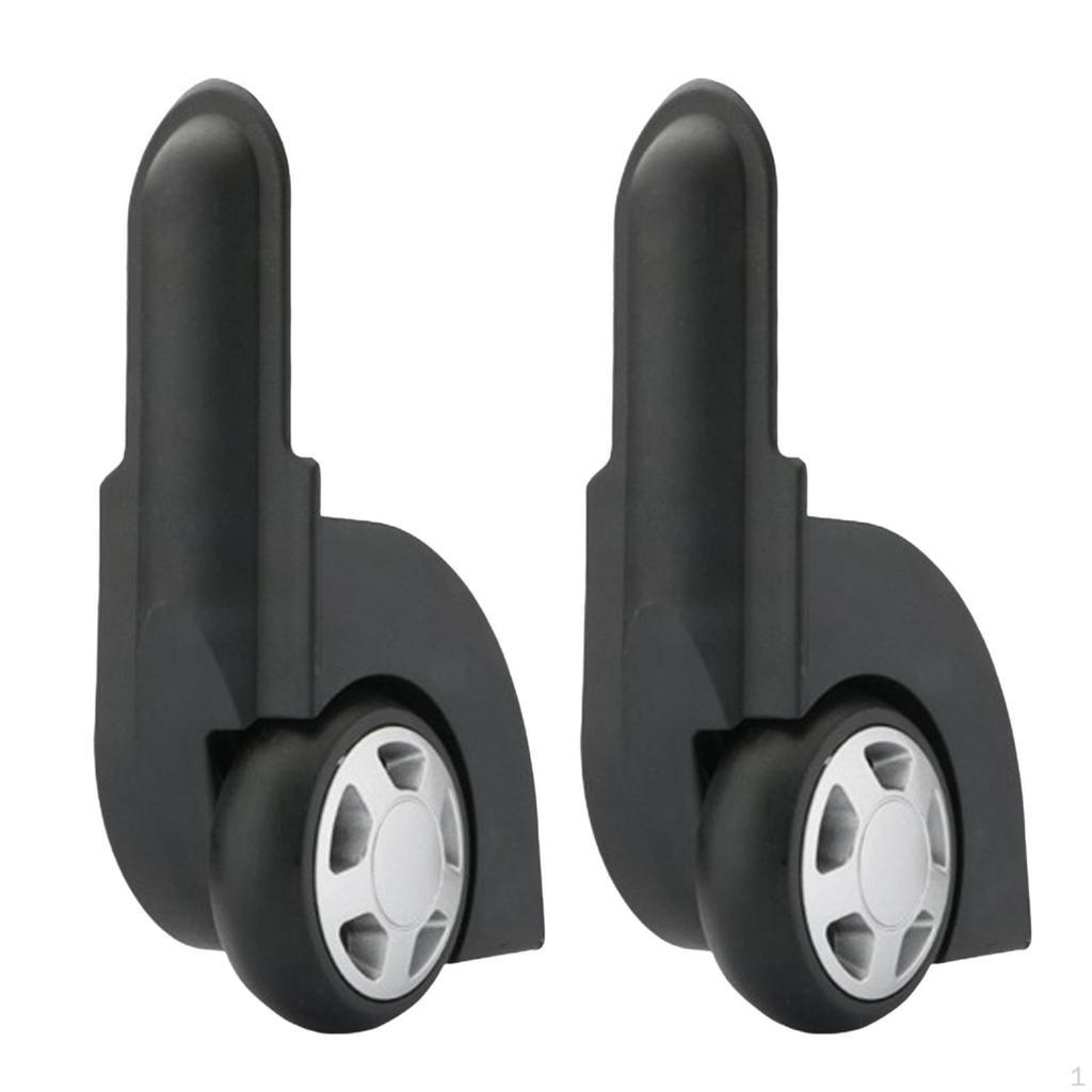 2Pcs Swivel Caster Wheels Suitcase Accessories Spare Trolley Case Luggage Wheel Directional