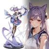 Keqing Genshin Impact Figurine Game Cartoon Model Toys Statuary Christmas Gifts