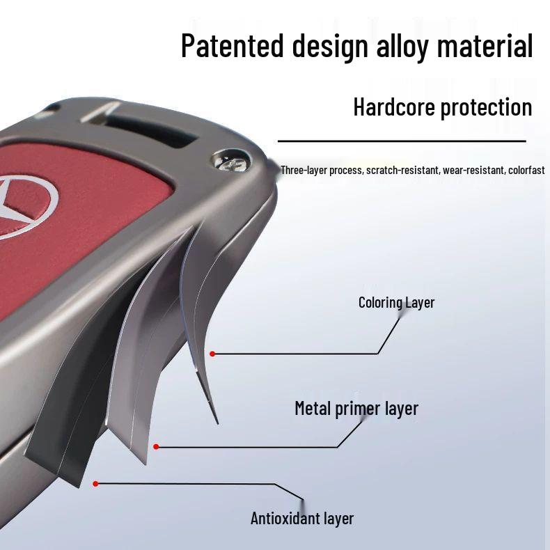Mercedes S400/S450/S350/S320/GLS450 Luxury Metal Key Cover