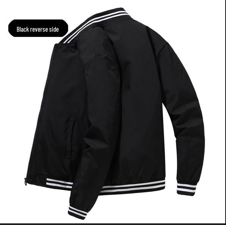 Men's Cross-Border Casual Stand Collar Baseball Jacket for Spring and Autumn