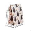 10 Pieces Christmas Gift Bag Food Packing Bags Sweets Pastry for Birthday Party Decor