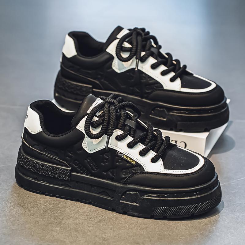 New Men And Women's Classic Fashion Low Top Thick Sole Skateboarding Shoes Comfortable Soft Sole Basketball Sneakers