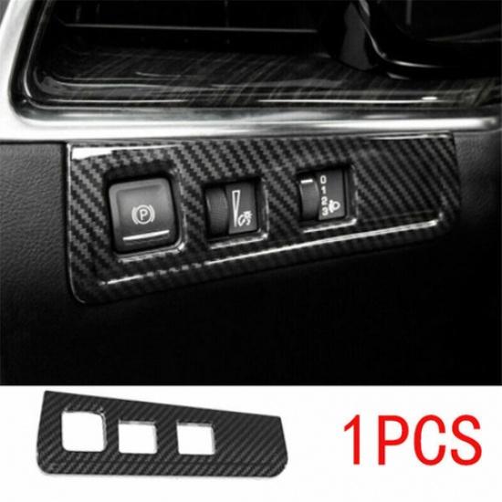 

For Cadillac XT5 2016- Carbon Fiber Headlight Switch Control Frame Trim