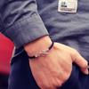 Stylish Men Bracelet Rope Stainless Steel OT Buckle Lucky Red Thread Braslet 7 Colors Milan String Beach Nautical Braclet Homme