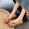 Internet Celebrities Ins Soft-soled Cold Slippers Cute Cartoon Non-slip Flat-bottomed Flip-flops Women's 2025 Summer New