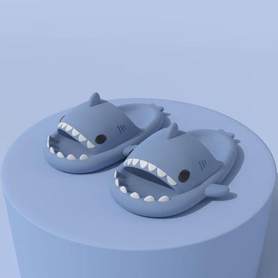Shark Cartoon Non-Slip Summer Slippers for Adults - Cute, Trendy, Indoor & Outdoor