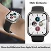 Herdet glass med PC-veske Oppgradering til Apple Watch Ultra 49 mm, for Apple Watch 8 7 45 mm 41 mm for Iwatch Series SE 6 5 4 40 mm 44 mm skjermbeskytter PC