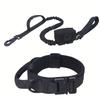 Tactical Dog Collar Adjustable Military Nylon Dog Collar With Control Handle And Heavy Duty Metal Buckle For Medium & Large Dog