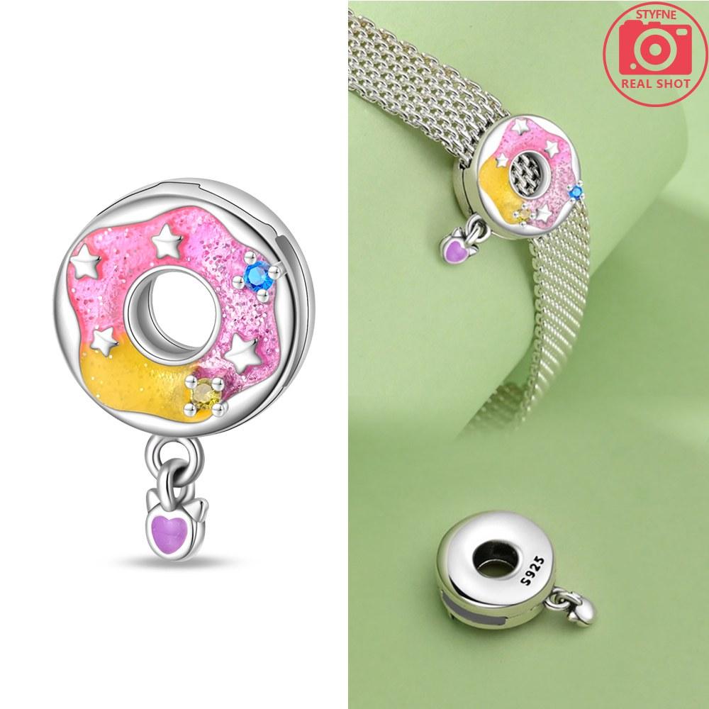 Charms Plata Donut Beads Charm Copper Colors For Charms Copper Colors Original Bracelet For Jewelry Making