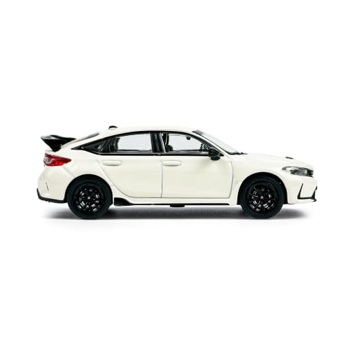 PAUDI MODEL 1/64 scale 2023 Honda Civic TYPE-R FL5 diecast model car, white, mini size