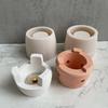Diy Handmade Products Heating Warm Wine Device Silicone Mold Scented Gypsum Ornaments Drop Glue Mold for Decoration