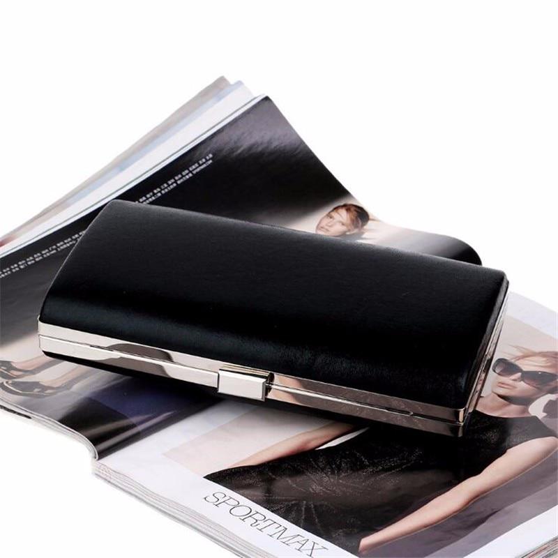 SCIONE Модные вечерние сумки Серебряный дневной клатч Сумка-мессенджер с цепочкой Сумка на плечо Сумка 22cm*11.5cm*5cm чёрный