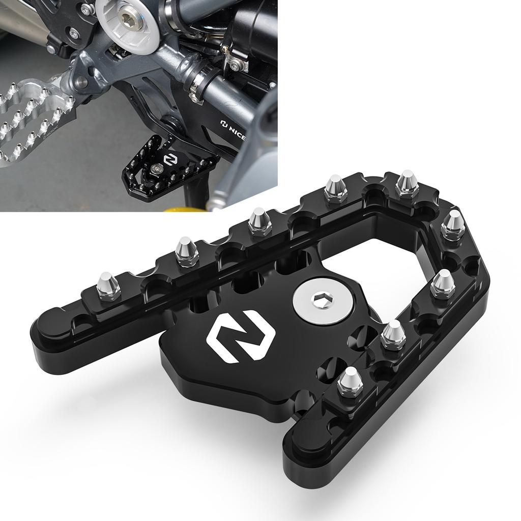 For 2013-2018 BMW R1200GS R 1200 GS Brake Pedal Tip Peg Brake Extension Pad for BMW R1250GS R1250 GS 2019 2020 2021 2022 2023