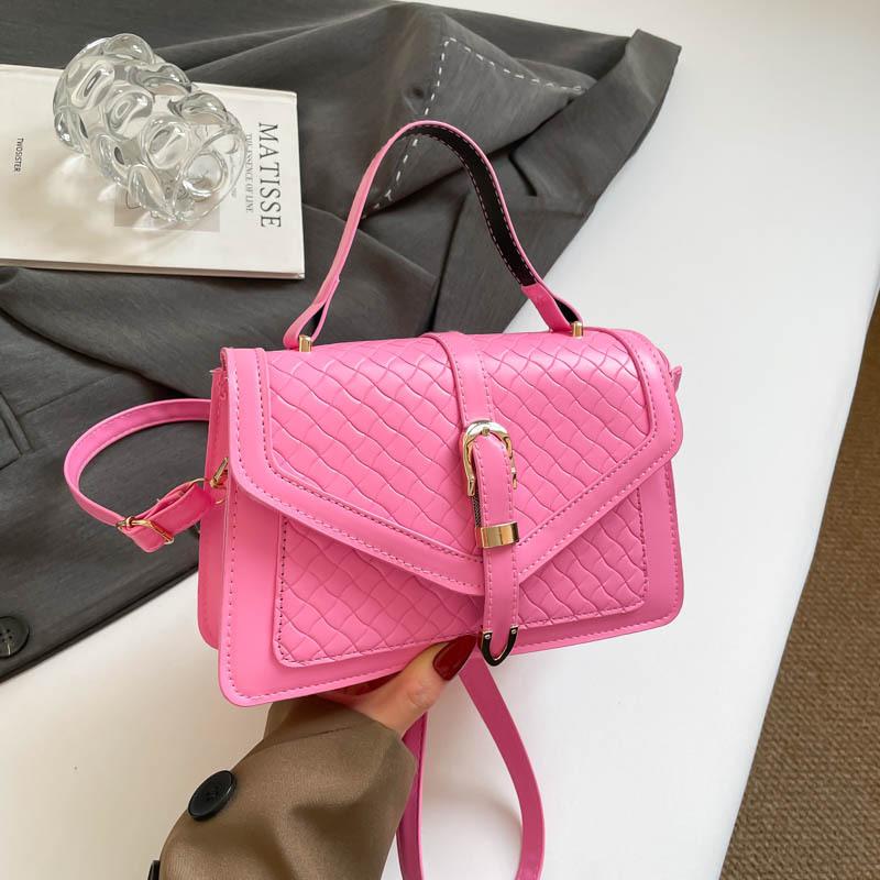 Minimalist Women's Square Handbag - 2025 Versatile Single Shoulder Crossbody Bag