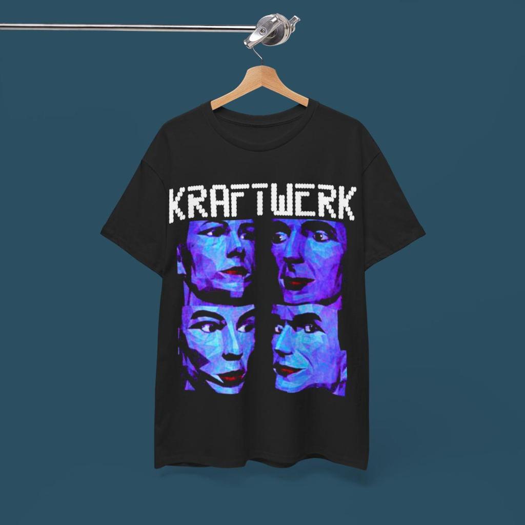 Kraftwerk T shirt - New Wave, Electronic Music, Avant Garde - Duran Duran Gary Numan Devo Tee