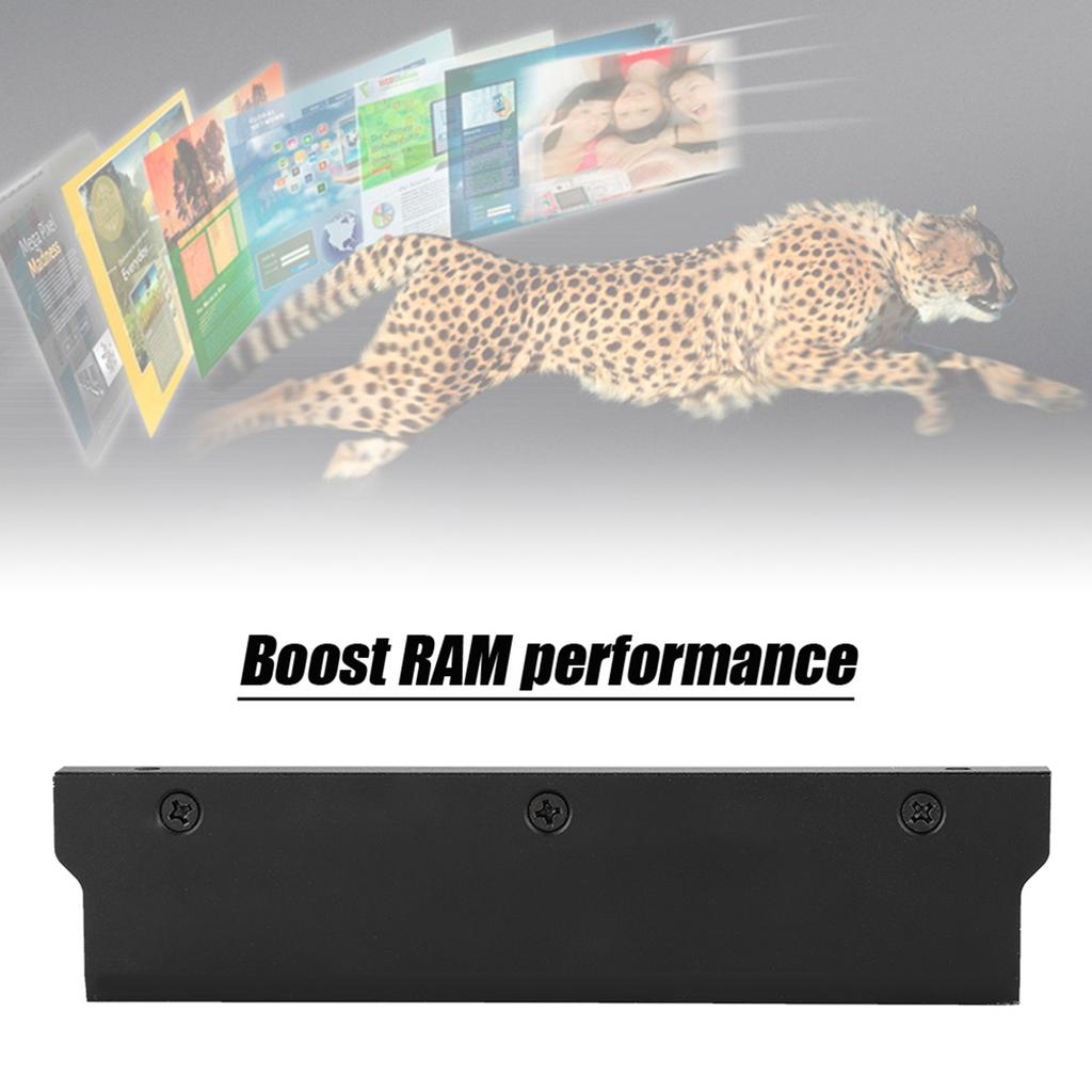 High Quality Aluminum Black Memory Cooling Vest Heat Sink For Memory Cool Vest