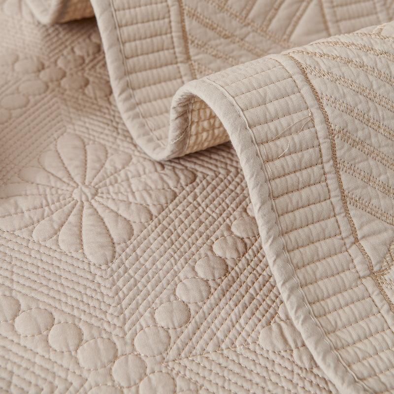Modern Simple Pure Cotton Sofa Cushion, Universal Fabric For All Seasons, Non-Slip Full Cover Sofa Towel, Straight Row Sofa Cover, Summer