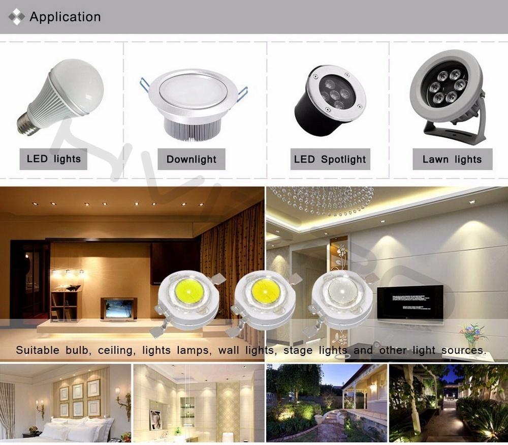 10Pcs 3W High Power Chip White Red Blue Green Light Bead Emitter LED Bulb Diodes Lamp Beads