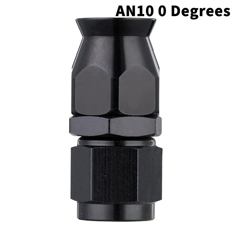 0-180 Degree An4 An6 An8 An10 Car Hose End Fitting Hose Adapter For Swivel Oil Fuel Line Aluminium Alloy