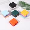 10x10x2cm Schmuck Halsketten Box 16 Farben Quadratisch Ausziehbarer Stil Reise Schmuckbox Aufbewahrungs Organizer Überraschungsgeschenk Verpackungsbox