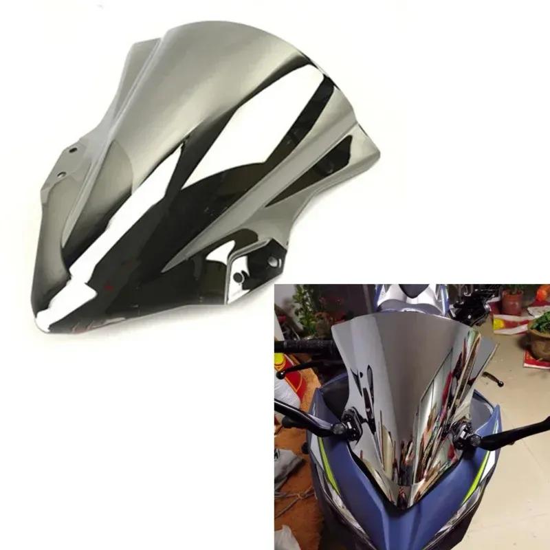 Motorcycle Wind Deflector For Kawasaki Ninja400 Ninja250 EX400 2018 - 2024 Windscreen Windshield Screen Deflector Protector