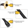 60cm/24-inch Truck Air Tank Air Intake Connector Connecting Pipe Truck Trailer