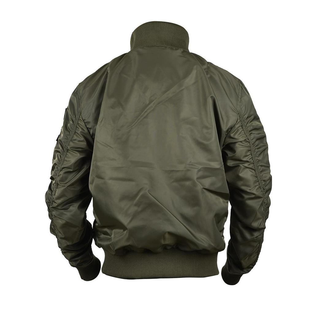 Giacca da Aviatore Uomo, Uniforme da Baseball dell'Aeronautica Militare Abbigliamento Autunnale da Uomo Casual Tendenza Giovani Uomo Giacca Militare con Colletto Alto Autunno e Inverno
