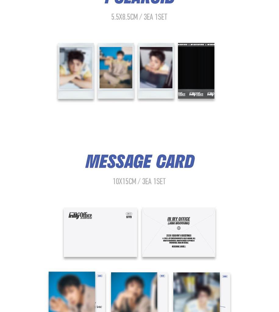 [PRE-ORDER] JANG WOOYOUNG (2PM) [In My Office] 2026 SEASON'S GREETINGS
