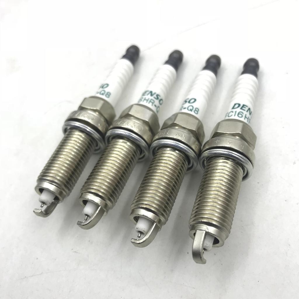 4pcs 90919-01289 FC16HR-Q8 Dual Iridium Spark Plug For Toyota UX250H/200 Corolla RAV4 Camry Avalon Sienta Spade Vitz Vios
