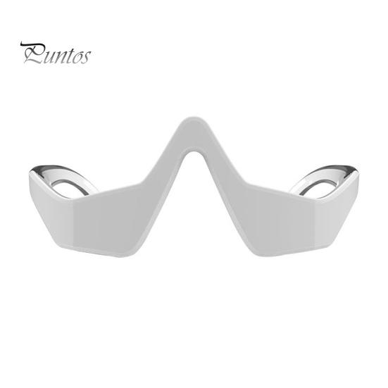 

3D массажер для красоты глаз от темных кругов, мешков под глазами, микрочастотная стимуляция, 3 режима, инструмент для расслабления глаз, универсальная машина для ухода за глазами белый