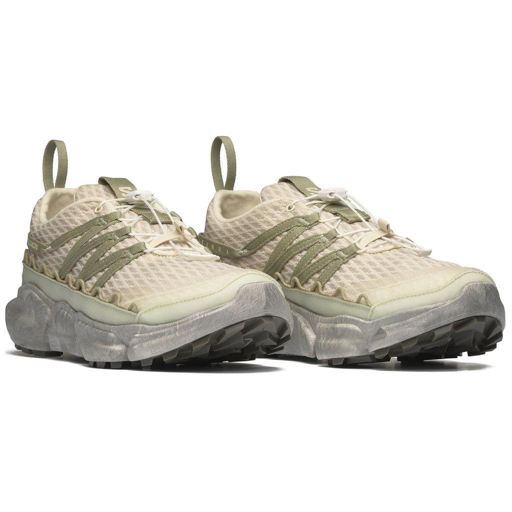 SALOMON Ranra X  Skor Removable Upper Comfortable Versatile Shock Absorbing Durable High-Top Outdoor Functional Shoes Unisex Shoes Green 475223