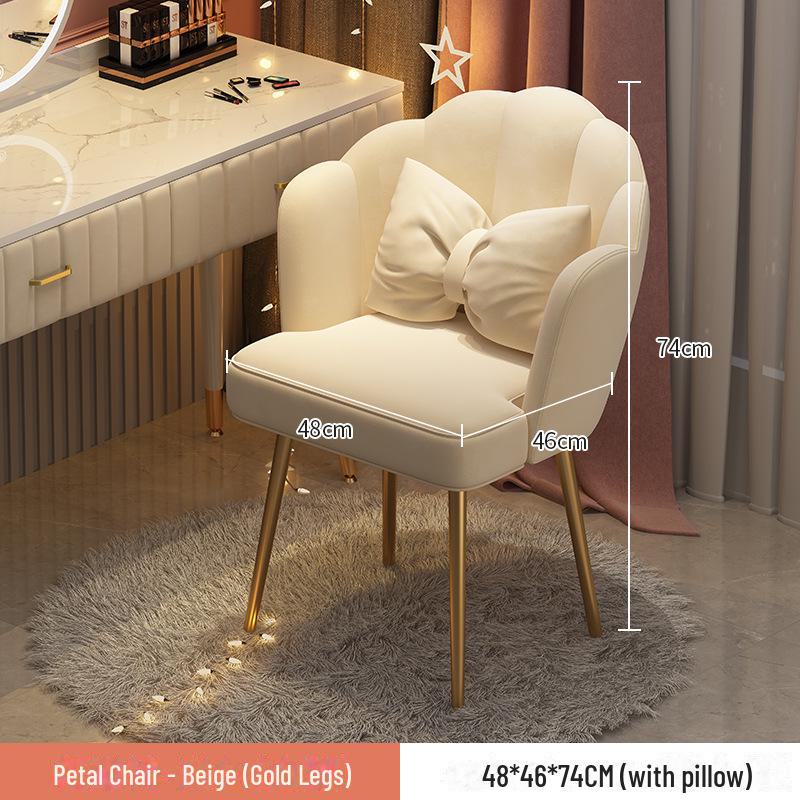 Modern Large Capacity Makeup Vanity with Storage for Bedroom