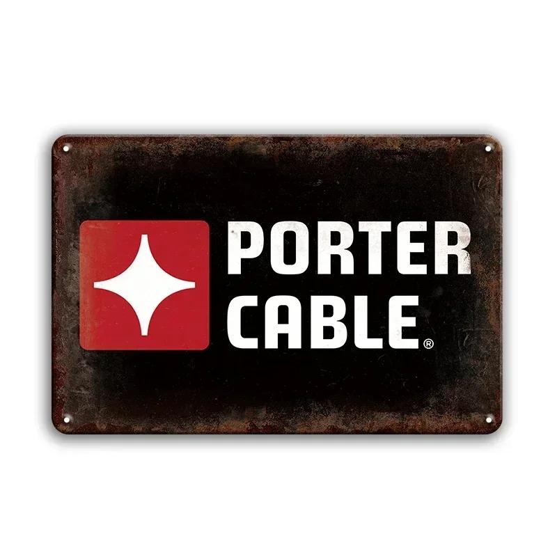 Retro Nástroj Značka Stihl Kovová Znamení Vintage Styl Talíř Plaketa Skvělé pro Rustikální Vylepšení Nástěnné Dekorace v Pánské Jeskyni Domácí Garáži