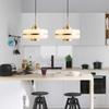 Nordic Modern White Jade Glass Pendant Light for Restaurant, Bar, or Study