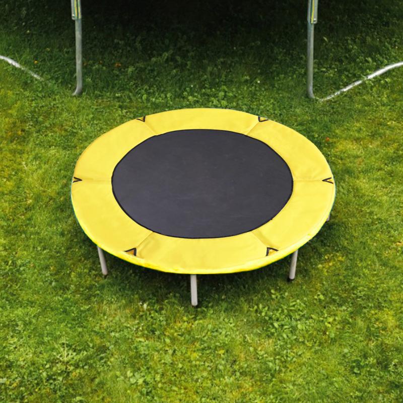 Capa Protetora para Cama Elástica Infantil 1,2/1,4M Capa Protetora Borda de Esponja Protetora Bainha Jaqueta Acessório para Cama Elástica