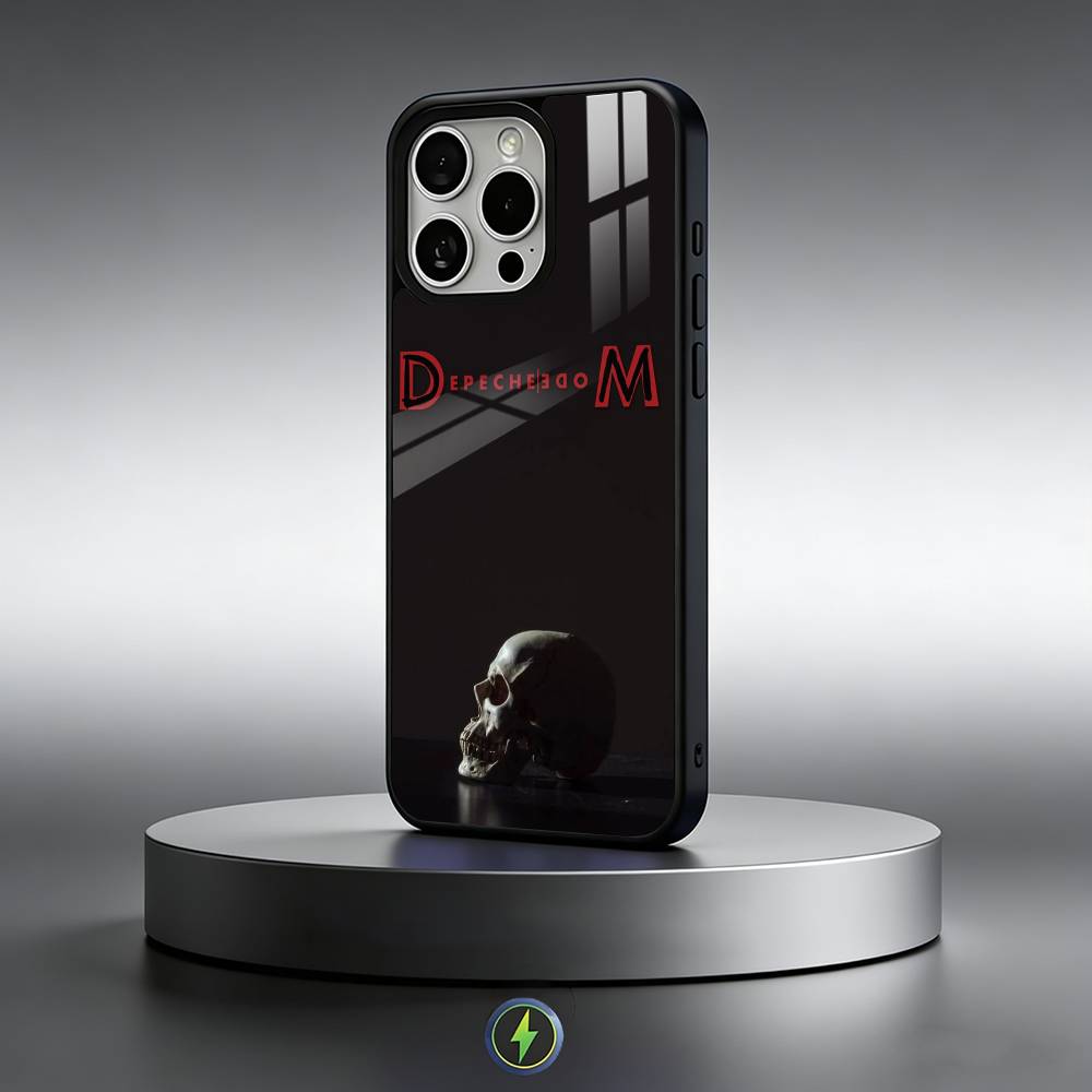 D-Depeche Mode Band Phone Case For iPhone17,16,15,14,13,12,11 Plus,Pro Max Magnetic For Magsafe Wireless Charging