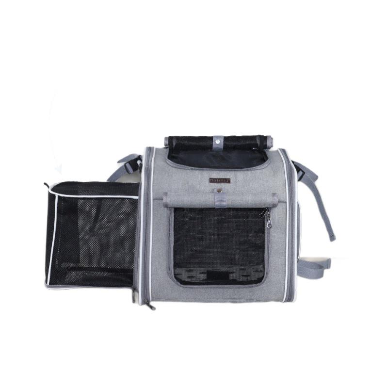 Expandable Foldable Pet Carrier Bicycle Basket for Cats & Dogs – Large Capacity, Cross-border Exclusive.