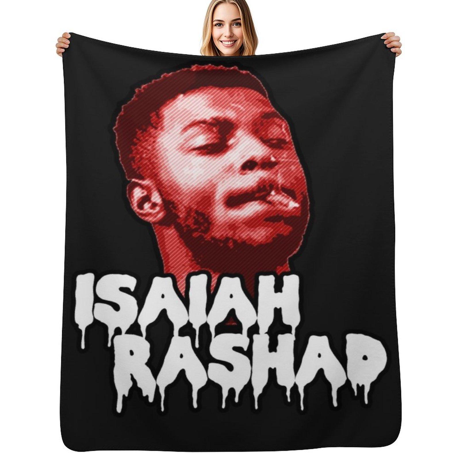 Isaiah Rashad Throw Blanket Thin Soft Blanket for Summer Night Sleeping Size: 75*100cm, Weight: 230 GSM