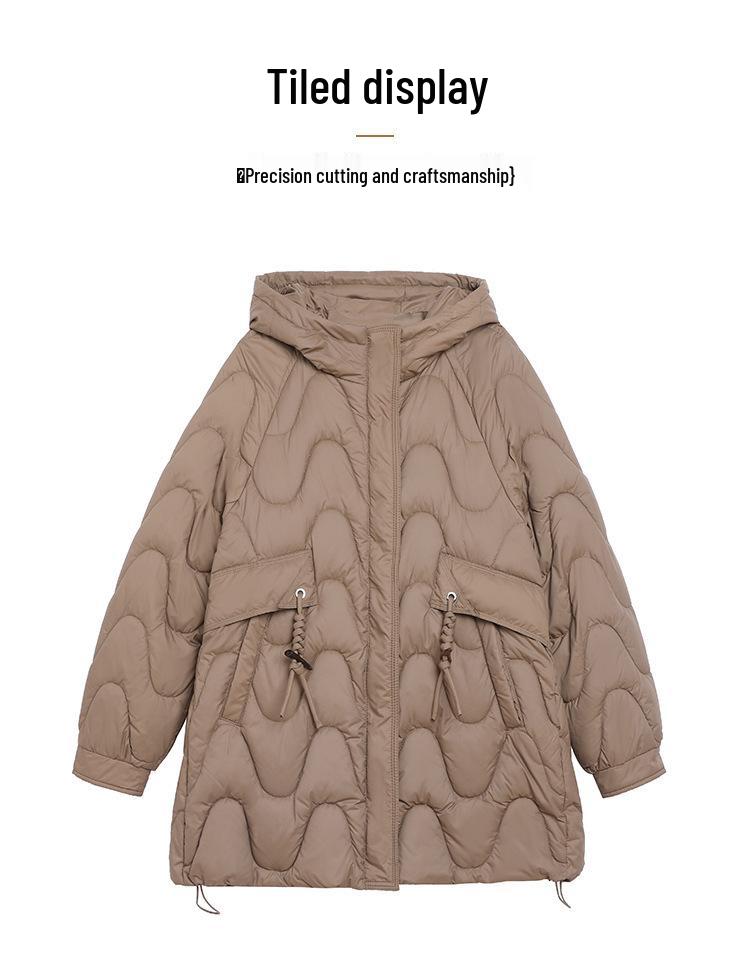 2024 Korean Style Winter Down Jacket: Cold-Proof, Fashionable, Loose-Fit, Thick Cotton-Padded Coat