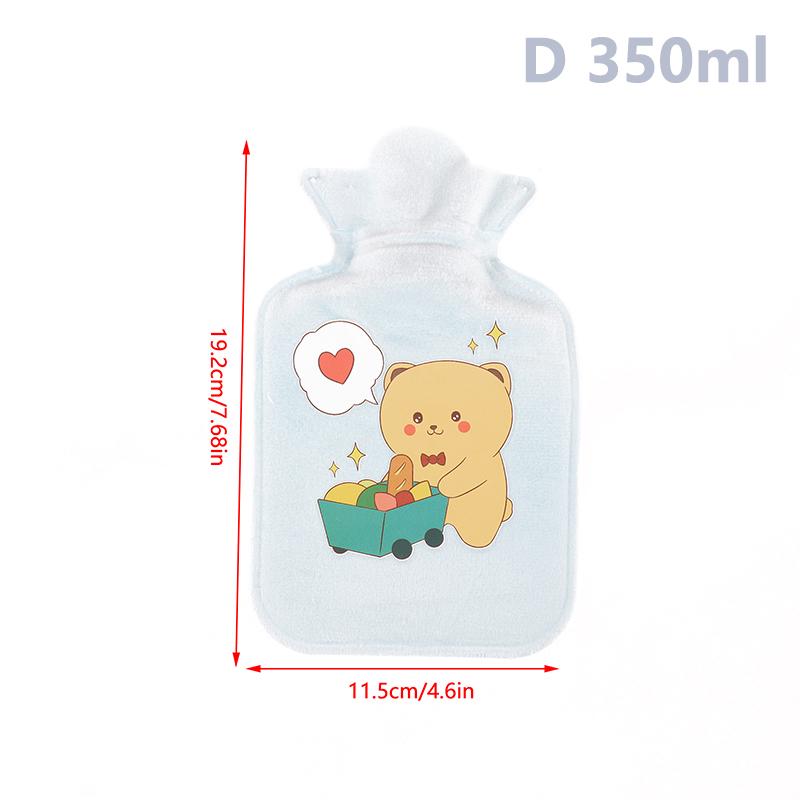 שקית מים חמים ניידת לילדות מחמם ידיים לחורף חסין פיצוץ בקבוקי מים חמים לשימוש חוזר שקית קנקן למוצרי התחממות קרה