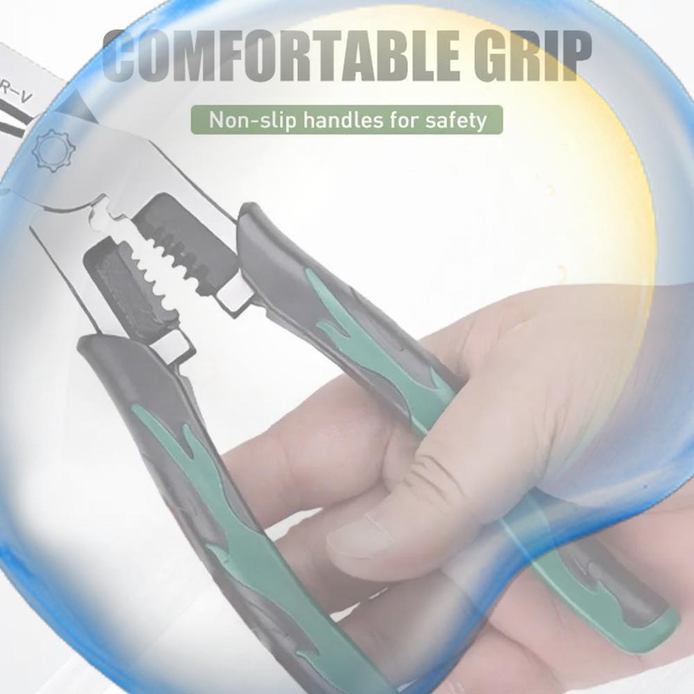 8 in 1 Multifunctional Heavy Duty Cutting Pliers with Voltage Tester Wire Stripping Tool for Workshop Electrician Repair Tool China Mainland