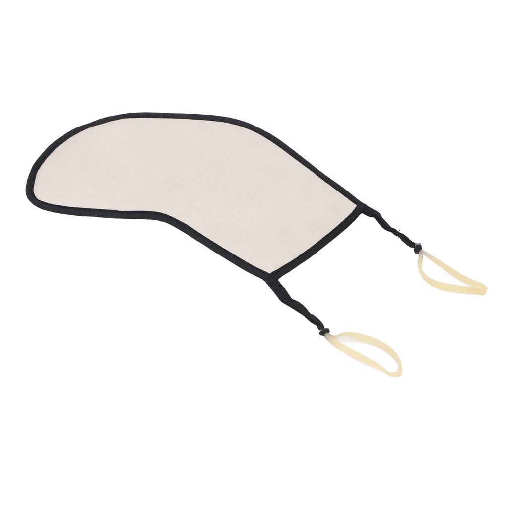 Violin Chin Pad with Elastic Strap Soft Velvet Non Slip Shoulder Rest Pad for 44 34 Size Violin