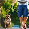A58Z Multifunctional Sports Waist Bag For Dog For Pet Running& Walking Adjustable Extended Hand Free Leash
