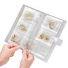 Transparent Dustproof Jewelry Storage Box & Sealable Bags for Earrings, Rings, Bracelets, and Necklaces