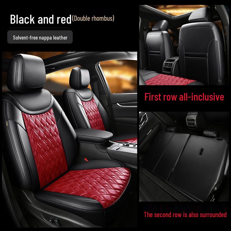 Husă Scaun Piele Nappa 2024 T-Roc - Înconjurare Completă, Pernă pentru Toate Sezoanele