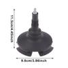 Non-Slip Crutch Tips Walking Cane Foot Covers For Elderly Stability Trekking Pole Protector Hiking Stick End Caps Cane