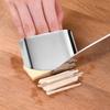 Finger Guard Protector Adjustable Finger Protector for Cutting Food Stainless Steel Chopping Protector Finger Guard Avoid